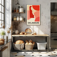 Delaware A Modern Tribute Poster