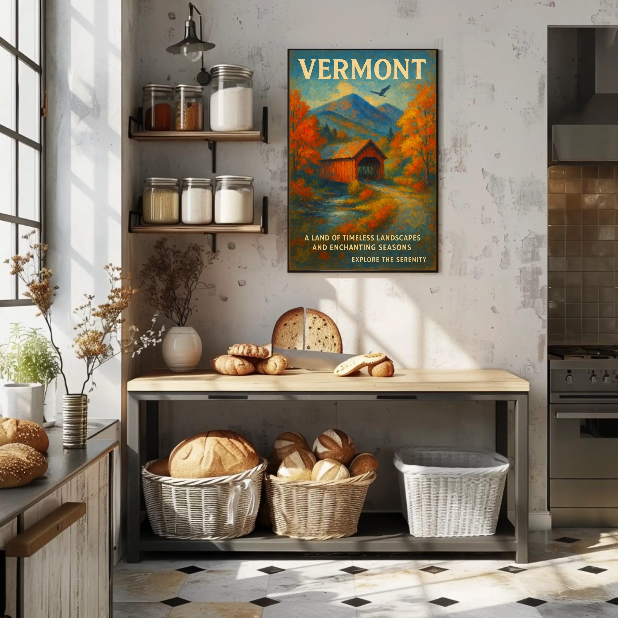 Vermont Timeless Landscapes Wall Art Print