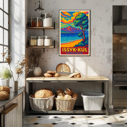 Issyk-Kul Kyrgyzstan Poster