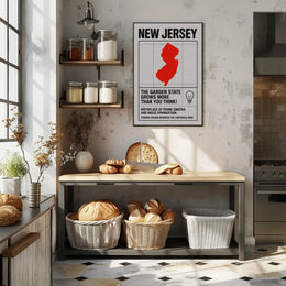New Jersey Heritage Art Cultural or Heritage Poster