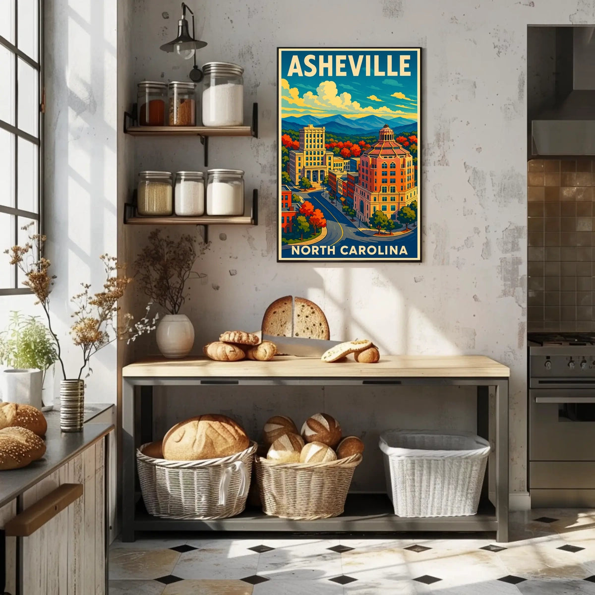 Asheville, North Carolina Poster