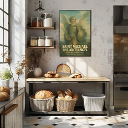 Saint Michael The Archangel Poster