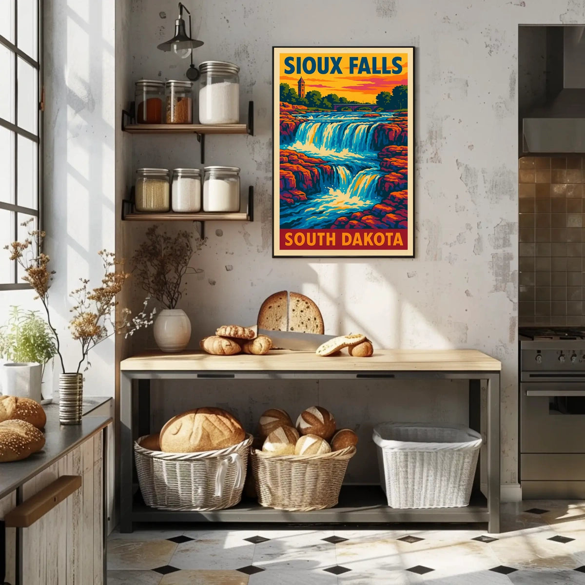Sioux Falls South Dakota Poster