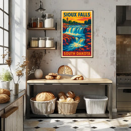 Sioux Falls South Dakota Poster