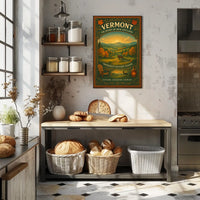 Vermont The Heart of New England Poster