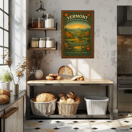 Vermont The Heart of New England Poster