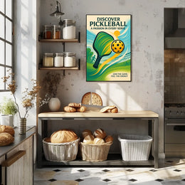 Discover Pickleball Poster