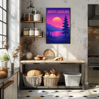 North Carolina Sunset Poster
