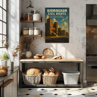 Birmingham Civil Rights Poster