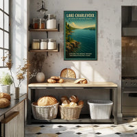 Lake Charlevoix An Oasis Of Natural Poster