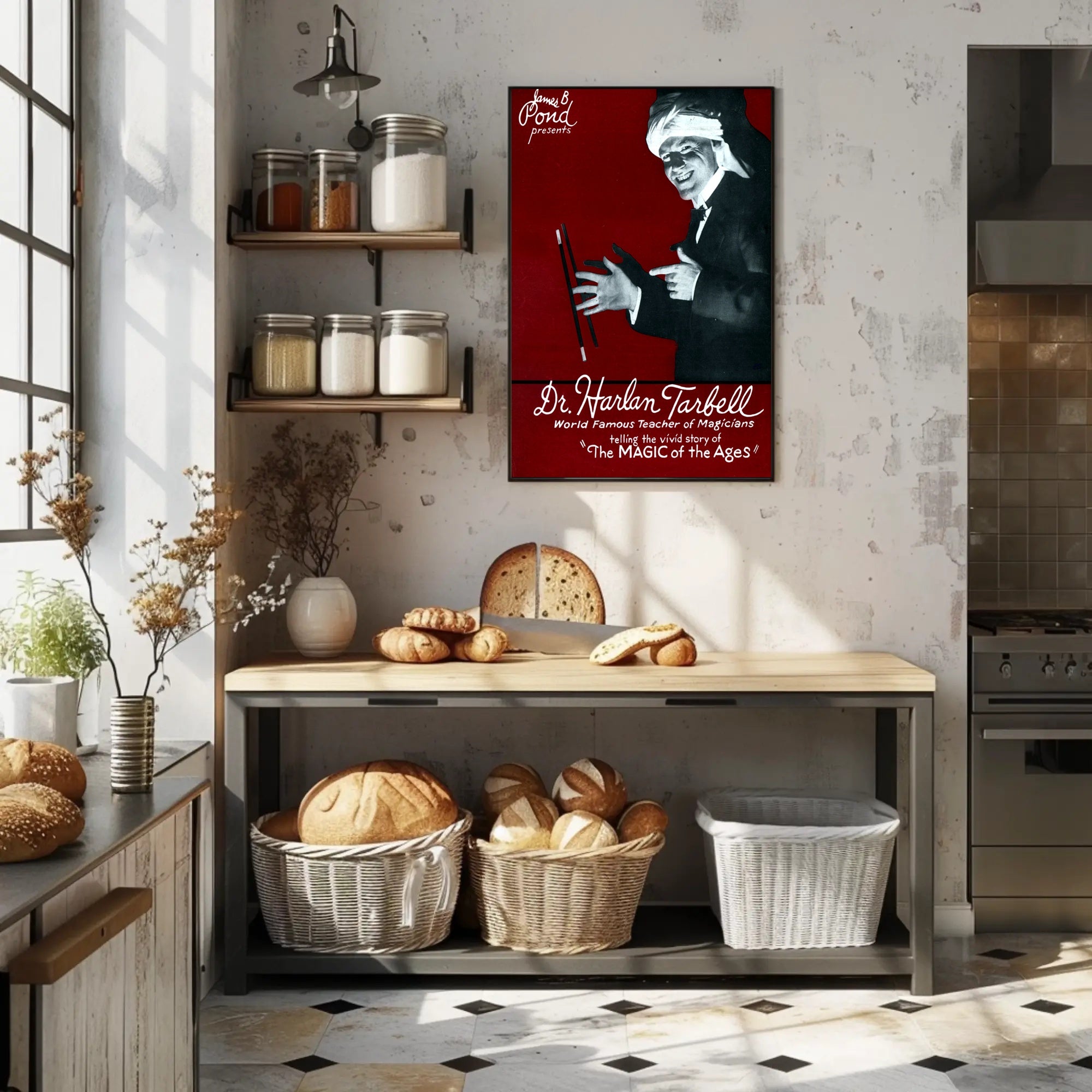 The Magic of Dr. Harlan Tarbell Heritage Poster