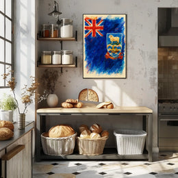 The Falkland Islands Flag Poster