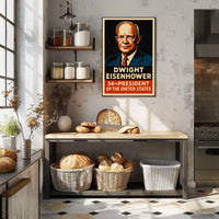 Dwight Eisenhower 34th President Poster