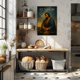 St. Simon A Journey Through Faith Poster