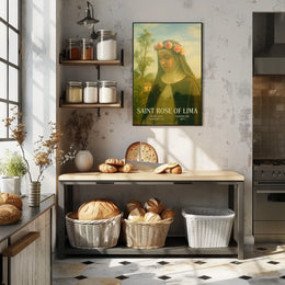Saint Rose Of Lima Poster