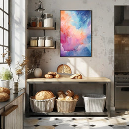 Abstract Color Symphony Abstract Poster PosterGoat