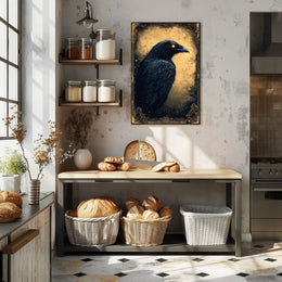 The Enigmatic Raven Poster