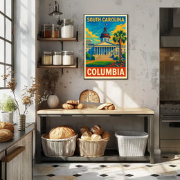 Columbia, South Carolina Poster
