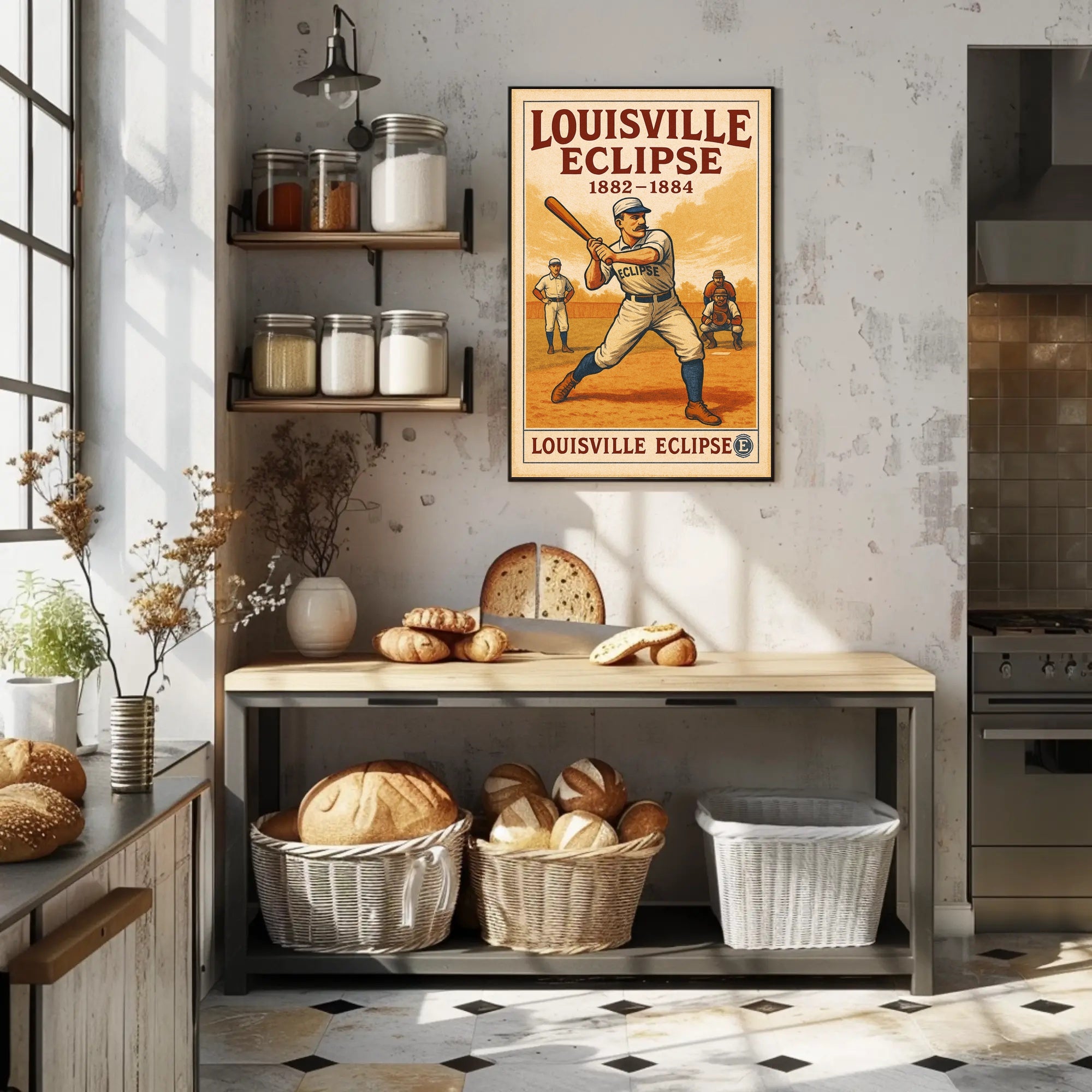 Louisville Eclipse Baseball Poster PosterGoat
