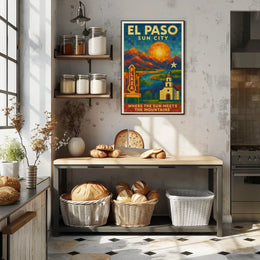 El Paso Sun City Poster