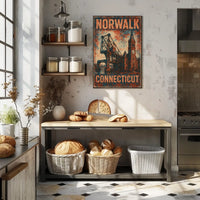 Norwalk, Connecticut Poster
