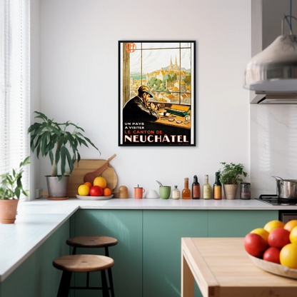 Neuchâtel - A Country to Visit Poster
