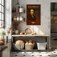 William Houston Pioneer of Visionary Thought Poster