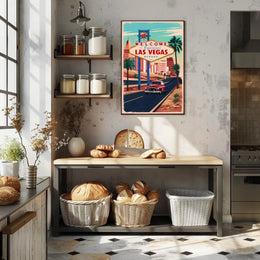 Vintage Las Vegas Adventure Poster