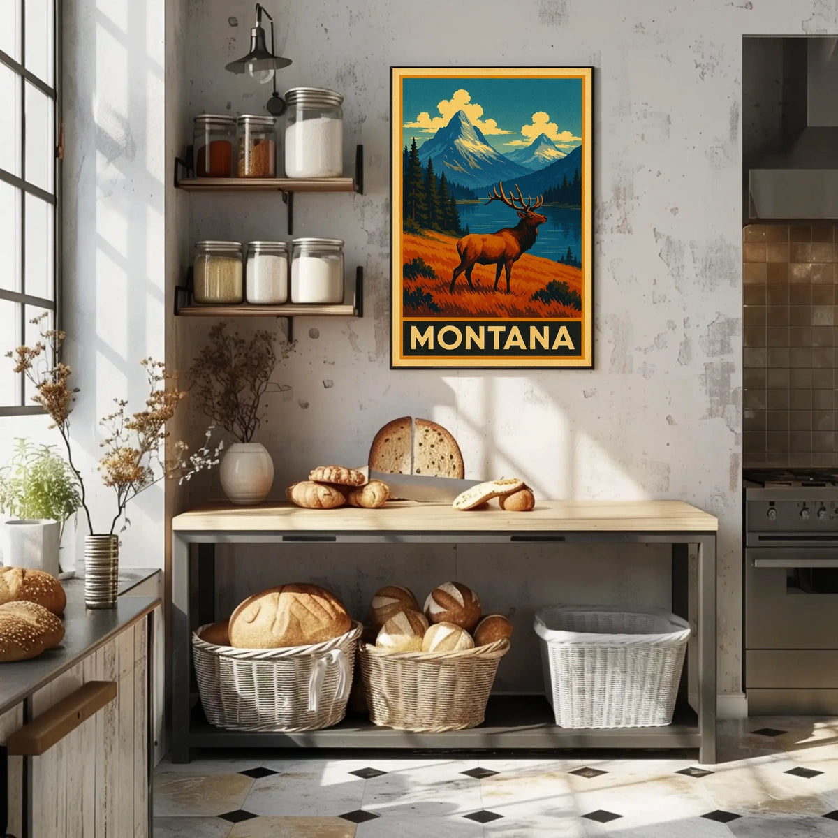 Montana Wilderness Poster