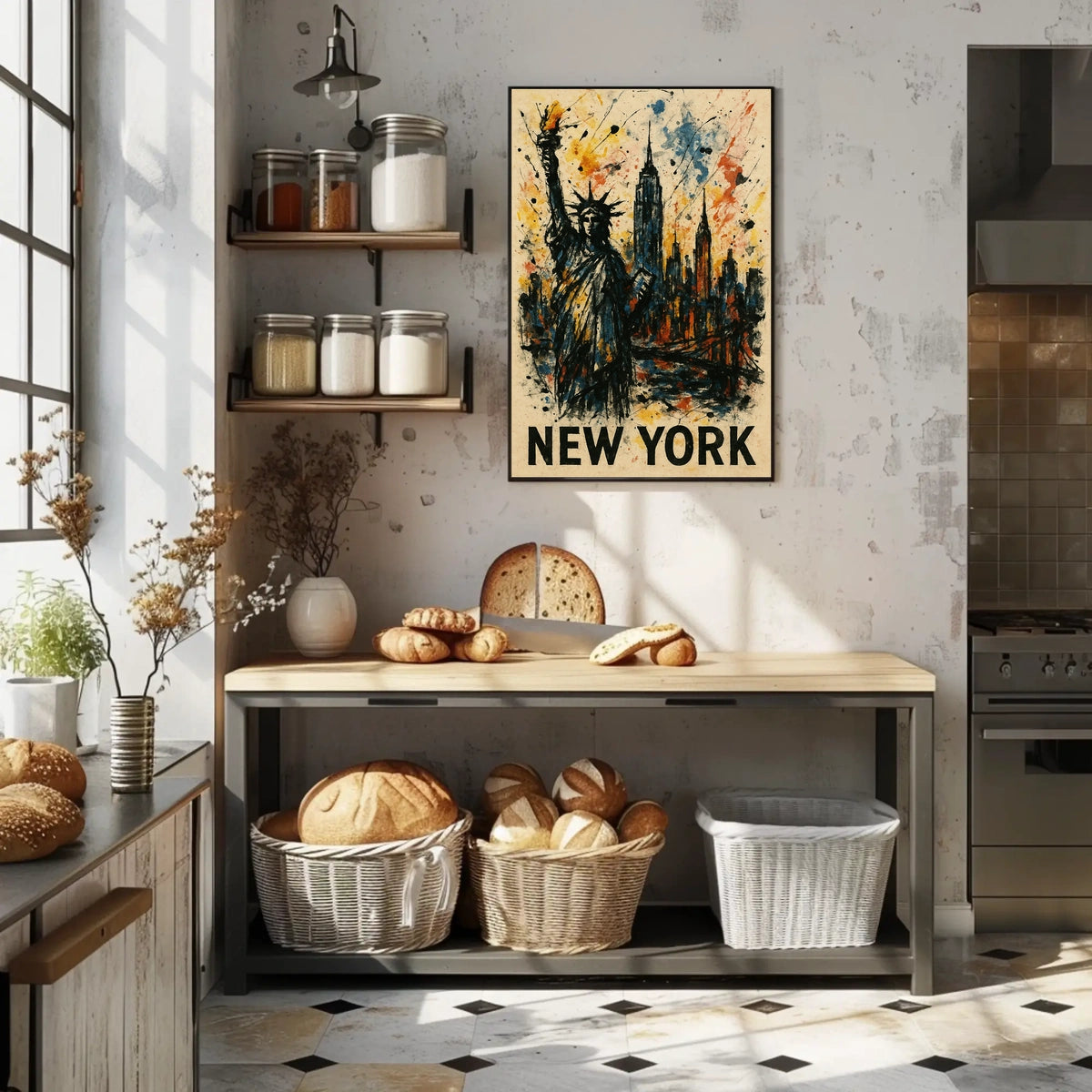 New York City Skyline Poster