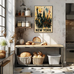 New York City Skyline Poster