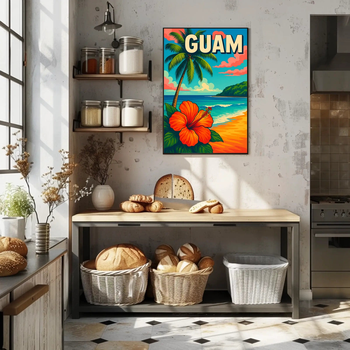 Guam Tropical Paradise Poster
