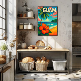Guam Tropical Paradise Poster