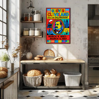 Grover Cleveland Pop Art Historical Presidential Poster