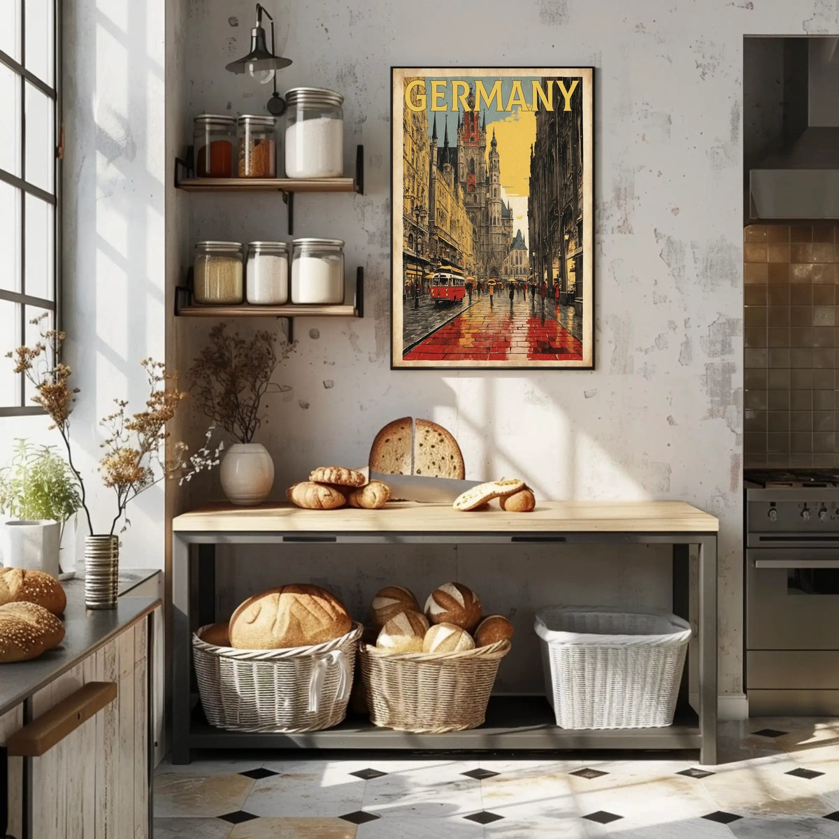 Germany Urban Charm Poster