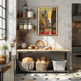 Germany Urban Charm Poster