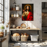 Divine Portrait Poster