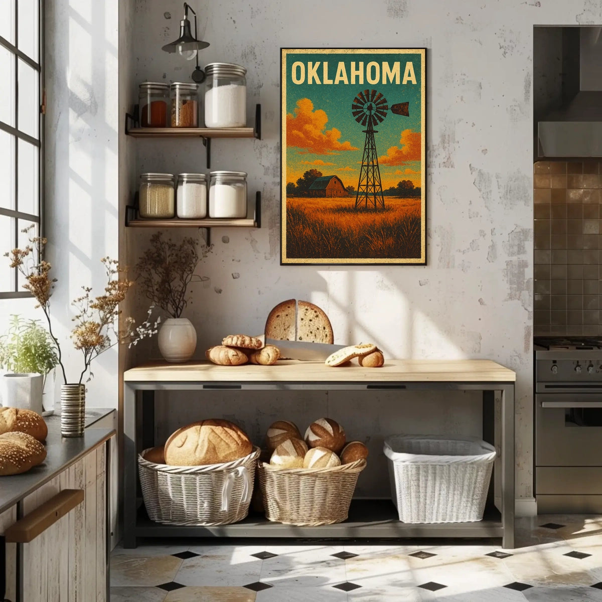 Oklahoma Landscape Poster