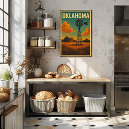 Oklahoma Landscape Poster