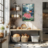 summer barbecue scene Poster
