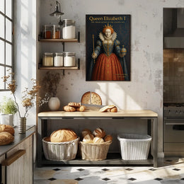 Queen Elizabeth I The Virgin Queen Poster