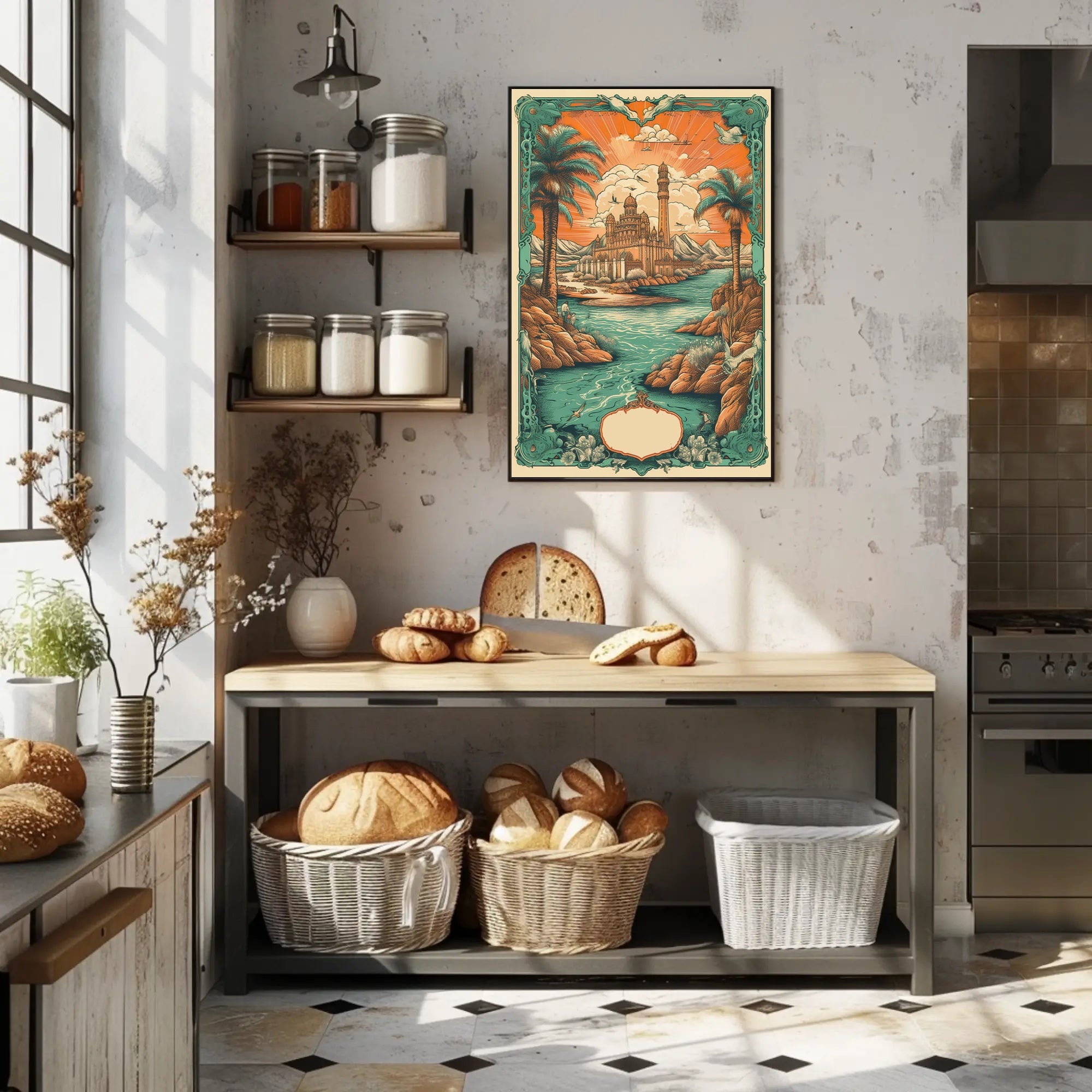 Enchanted Oasis Poster