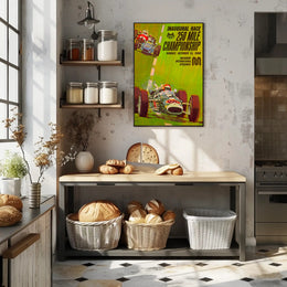 Inaugural 250 Mile Championship Race Poster