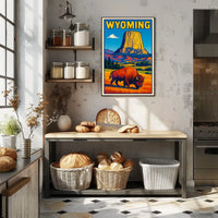 Wyoming Wilderness Poster