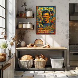 Celebrating a Legendary Athlete Poster