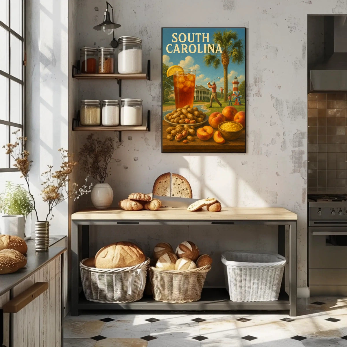 South Carolina Charm Poster