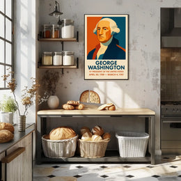 George Washington 1St President Poster