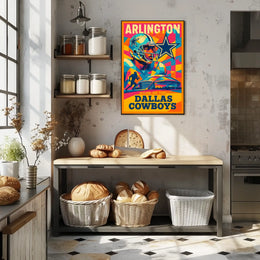 Arlington Home of the Dallas Cowboys Poster