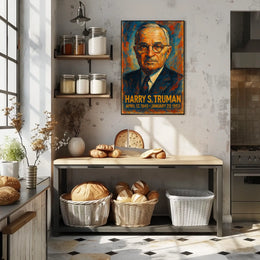 Harry S. Truman Poster