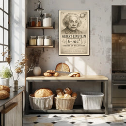 Albert Einstein Nobel Prize In Physics Poster